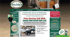 Desktop Screenshot of garagedoorschattanooga.com